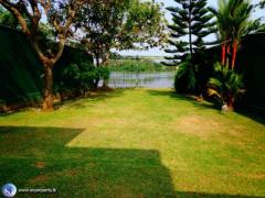 Facing Bolgoda River.