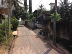 Elevated flat land in residential area,Off Perera Mawatha behind Overseas School